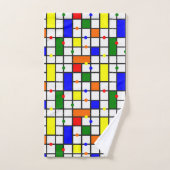 クロスワカラフルード バスタオルセット (ハンドタオル)