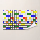 クロスワカラフルード バスタオルセット (ハンドタオル)