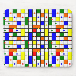 クロスワカラフルード マウスパッド