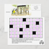 クロスワクラシックードポストカード ポストカード (正面/裏面)