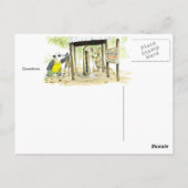 クロスワクラシックードポストカード ポストカード (裏面)