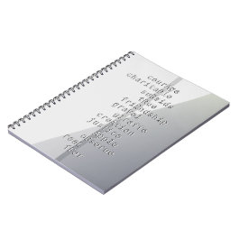 クロスワードで名前やメッセージを作る？ケース・マ ノートブック