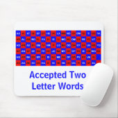 クロスワードとゲームのための2文字の単語アメリカのバー。 マウスパッド (マウス)
