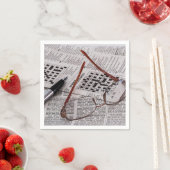 クロスワードの天才 スタンダードカクテルナプキン (インサイチュ)