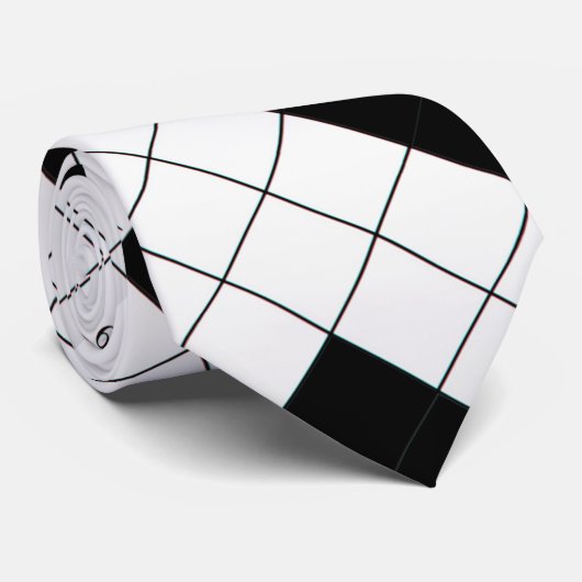 クロスワードグリッド ネクタイ (ロール)