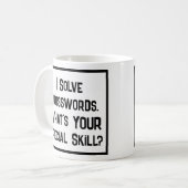 クロスワードソルバの特殊スキル。コーヒーマグ コーヒーマグカップ (正面左)