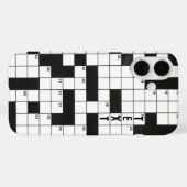 クロスワードパズルと文字ワード Case-Mate iPhoneケース (裏面 (横))