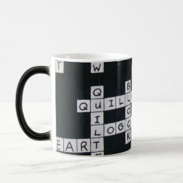 クロスワードパズルのマグ モーフィングマグカップ