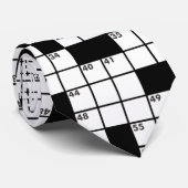 クロスワードパズルの恋人のタイ ネクタイ (ロール)