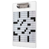 クロスワードパズルの格子クリップボード クリップボード (左)