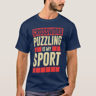 クロスワードパズルは私のスポーツファミリー Tシャツ