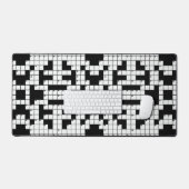 クロスワードパズルデザイン デスクマット (キーボード&マウス)