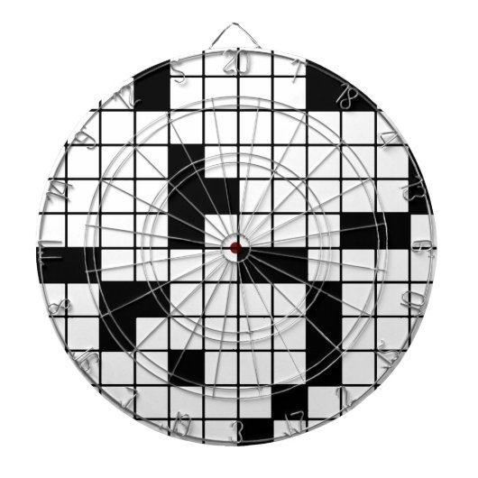 クロスワードパズルパターングラフィックスゲームおもしろい語 ダーツボード (正面)