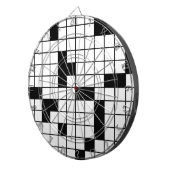 クロスワードパズルパターングラフィックスゲームおもしろい語 ダーツボード (正面右)