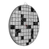 クロスワードパズルパターングラフィックスゲームおもしろい語 ダーツボード (正面左)