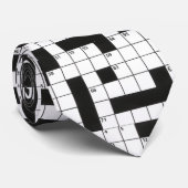 クロスワードパズルパターン ネクタイ (ロール)
