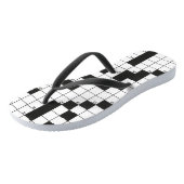 クロスワードパズルパターン ビーチサンダル (アングル)