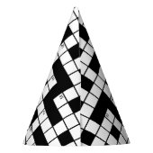 クロスワードパズルモノグラム パーティーハット (裏面)