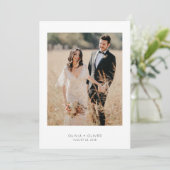 クロスワードパズル ウェディング セーブ・ザ・デート (スタンド正面)