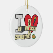 クロスワードパズル セラミックオーナメント (右)