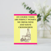 クロスワードパズル ポストカード (スタンド正面)