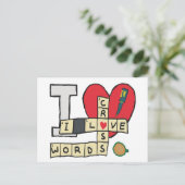 クロスワードパズル ポストカード (スタンド正面)