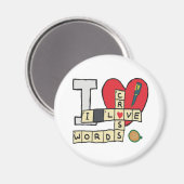 クロスワードパズル マグネット (正面/裏面)