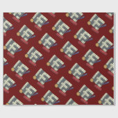 クロスワードパズル ラッピングペーパー (フラット)