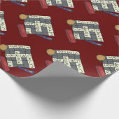 クロスワードパズル ラッピングペーパー (角)