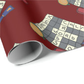 クロスワードパズル ラッピングペーパー (ロールコーナー)