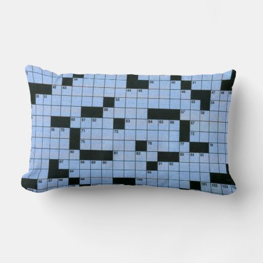 クロスワードパズル ランバークッション (正面)