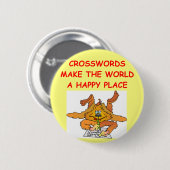 クロスワードパズル 缶バッジ (正面&裏面)