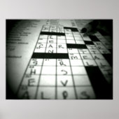 クロスワードポスター ポスター (正面)