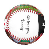 クロスワード最高のパズルエバーファンタスティックパパ2枚 野球ボール (正面左)