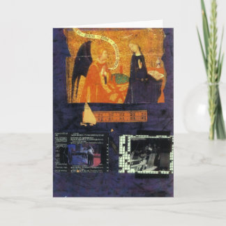 クロスワード・パズルおよび天使カード カード