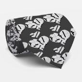 クロスワード・パズルのハートのタイ ネクタイ (ロール)