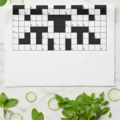 クロスワード・パズル キッチンタオル (折り畳み)