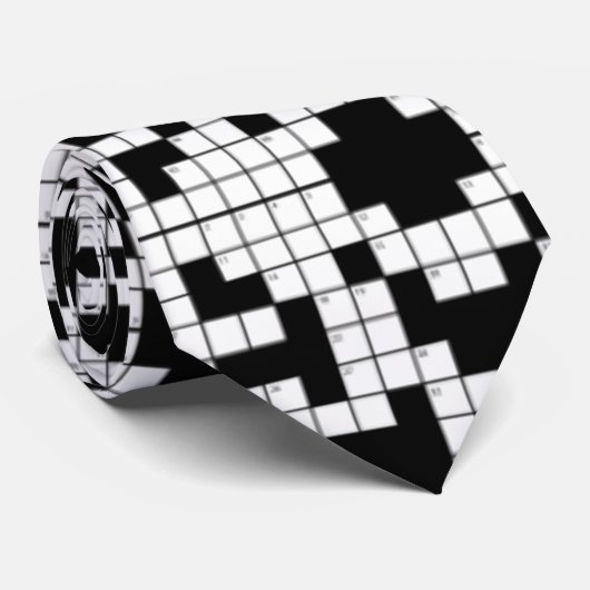 クロスワード・パズル ネクタイ (ロール)