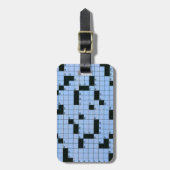 クロスワード・パズル ラゲッジタグ (正面縦)