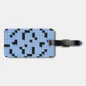 クロスワード・パズル ラゲッジタグ (裏面横)