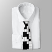 クロスワ空白のードパズルパターン ネクタイ (タイ)