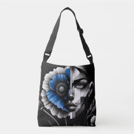 クロス体バッグ、抽象芸術、ポピー、クロスボディバッグ クロスボディバッグ