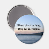 クロス何も心配しな祈い... マグネット (正面/裏面)