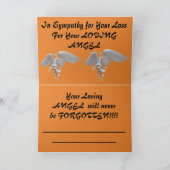 クロス共感付きカンザスサンセット カード (内部)