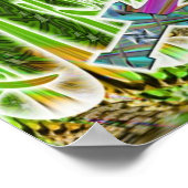 クロス剣プリント ポスター (角)