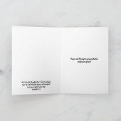 クロス卒業聖なる書物、 経典カード カード (内部)