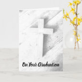 クロス卒業聖なる書物、 経典カード カード (黄色い花)