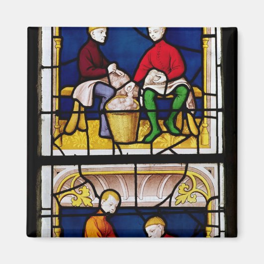 クロス商人の窓 マグネット (正面)