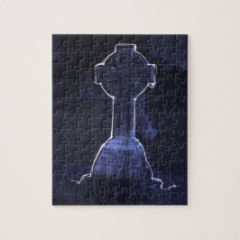 クロス墓石 ジグソーパズル