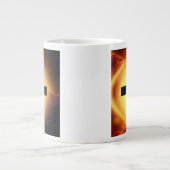 クロス宇宙マグカップ ジャンボコーヒーマグカップ (正面)